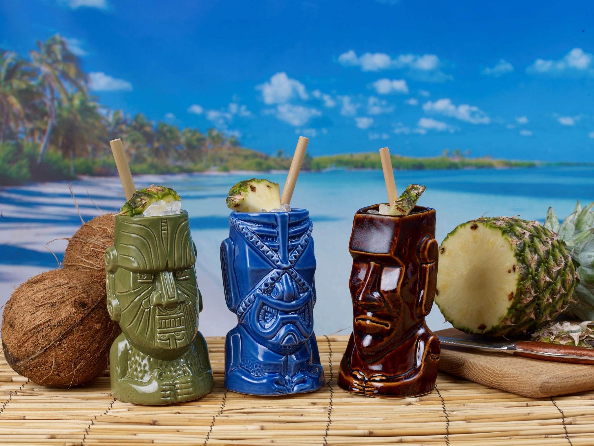 Moai Tiki Tropical Cocktail Mug 50cl