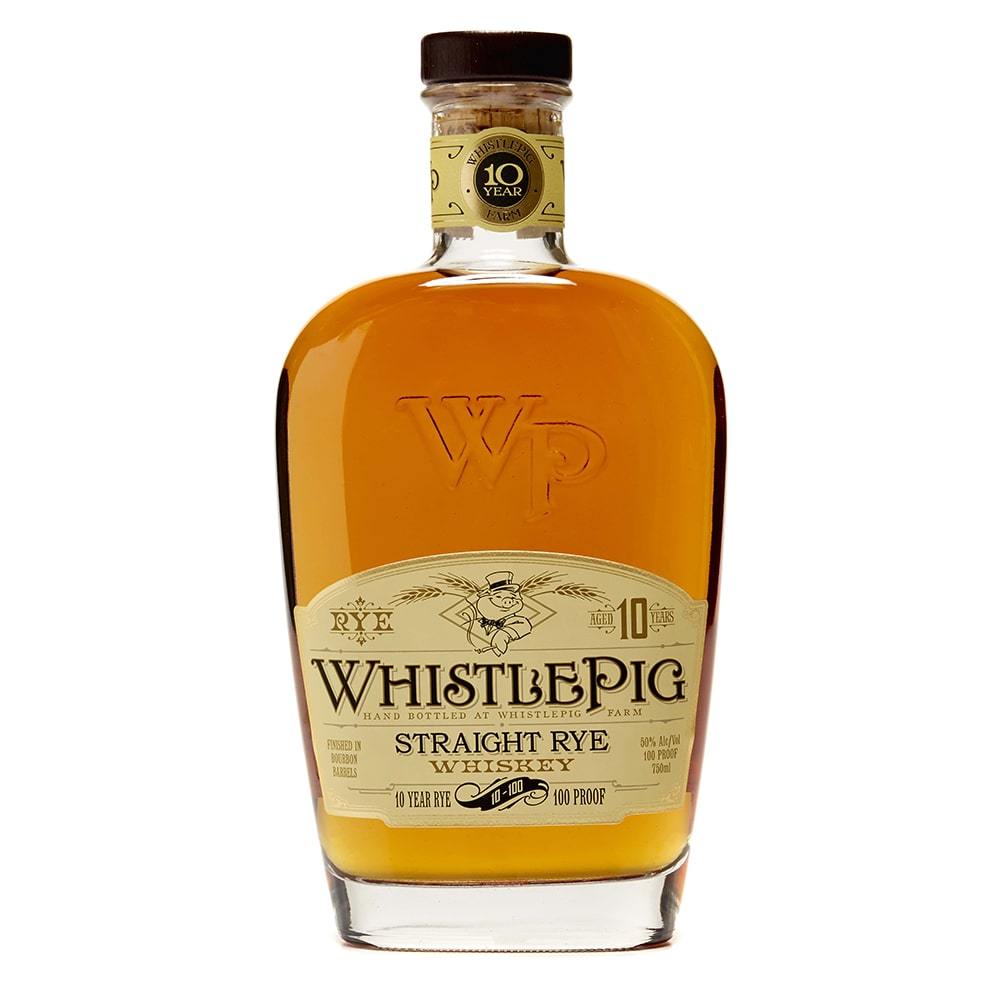 Whistle Pigs 10 Year Old Rye Whisky - 70cl